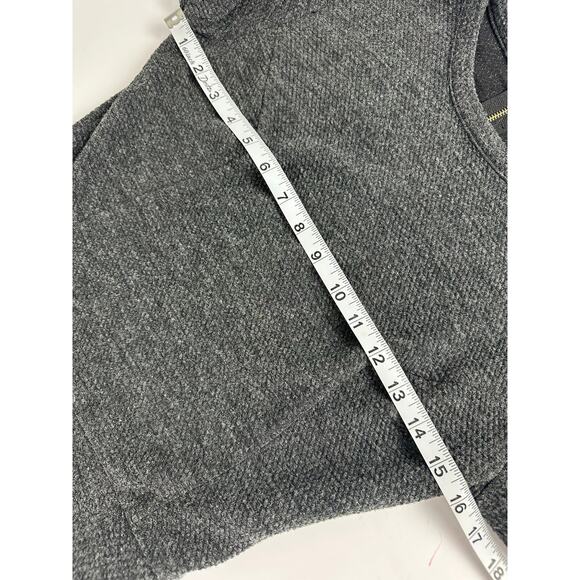 Collective Concepts Size Medium Sweater Dress Fit & Flare Princess Seams Gray - Picture 8 of 12